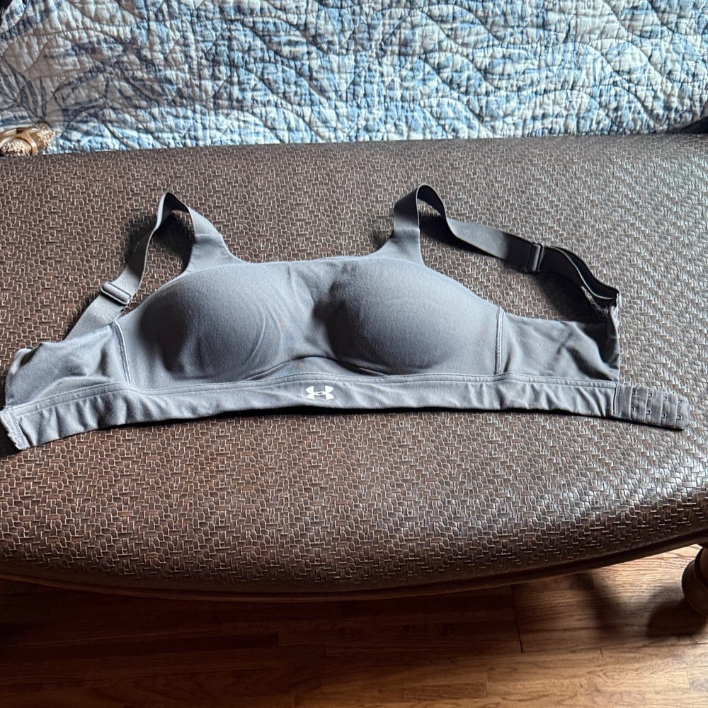 Under Armour Charcoal Sports Bra